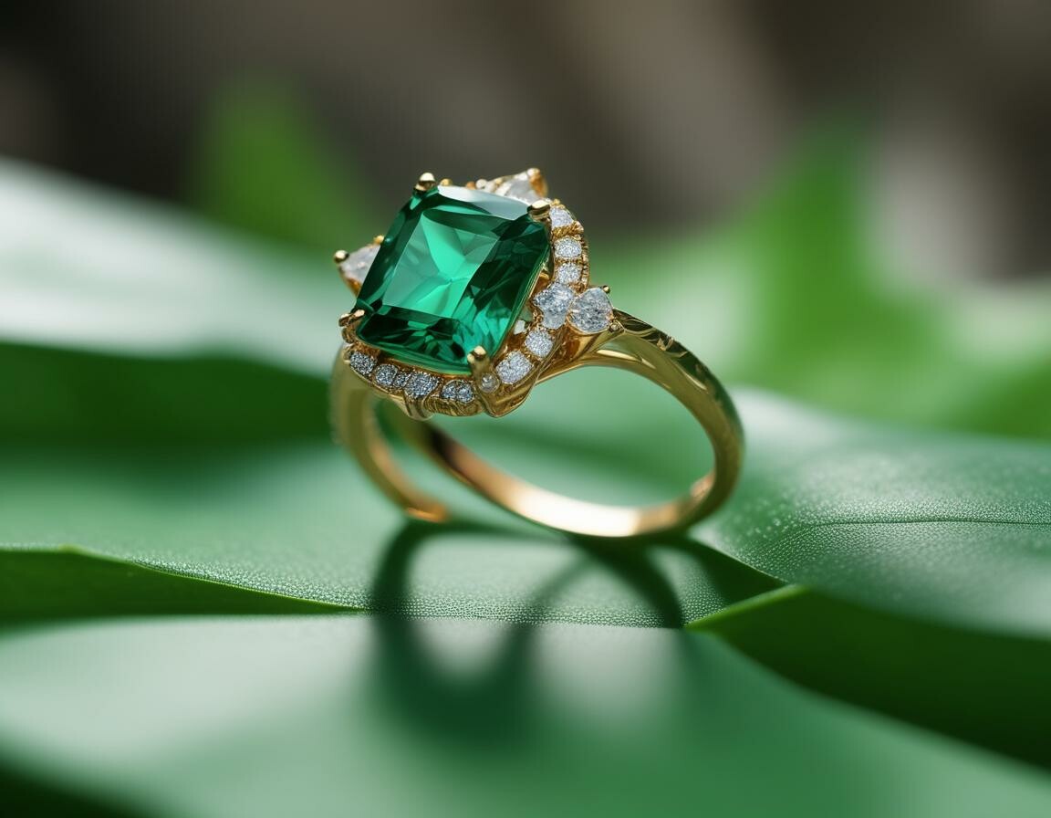 Emerald Engagement Rings