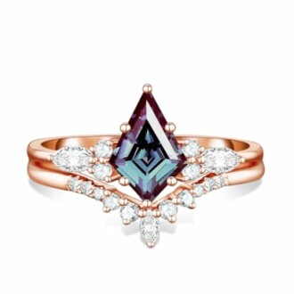 Alexandrite Ring Set