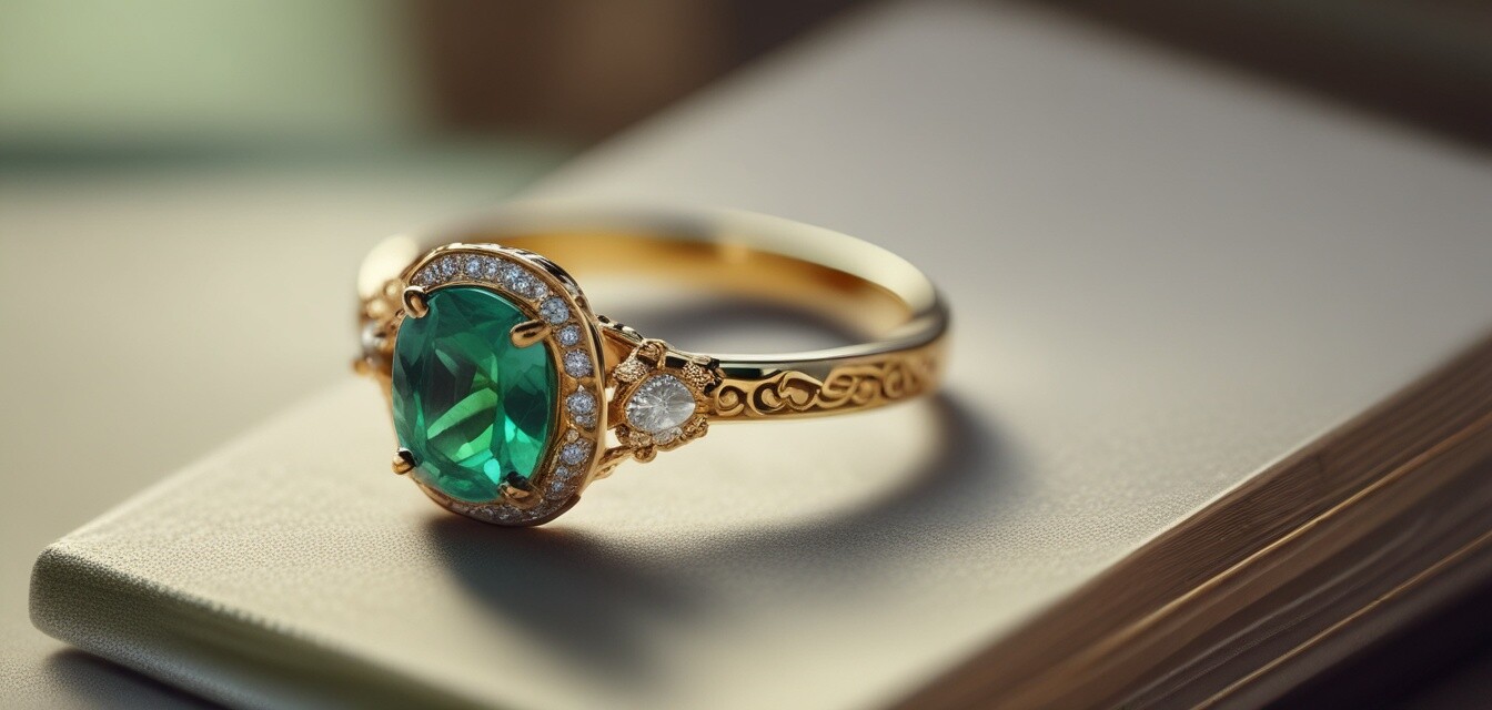 The Allure of Green Gemstones in Engagement Rings