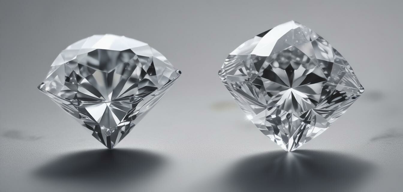 Moissanite vs Diamond