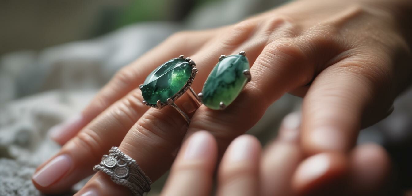 Moss Agate Engagement Ring Care