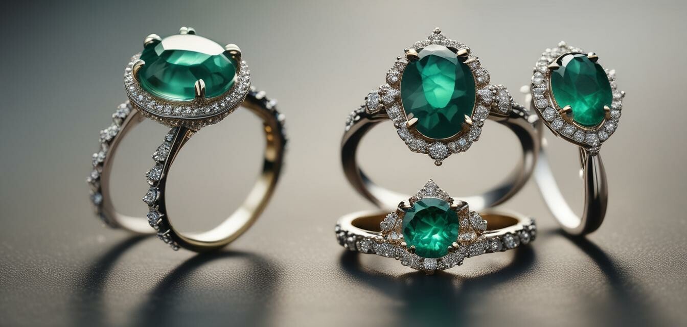 Moss Agate Engagement Ring Designs