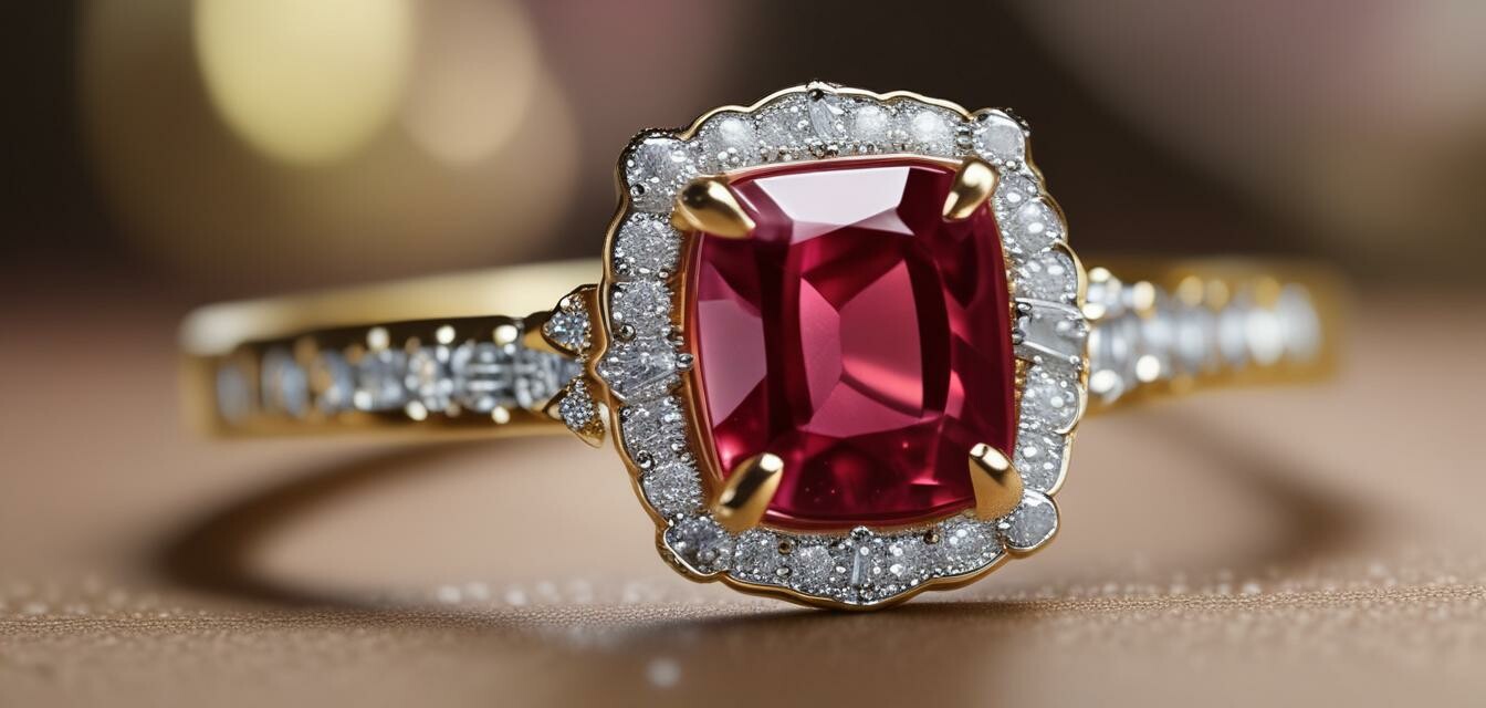 Ruby Engagement Ring