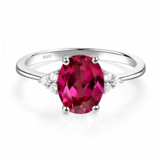 Ruby Engagement Ring